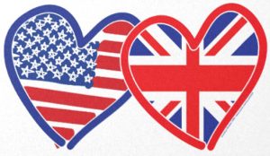 flags english american