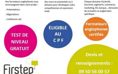 Nos formations d’anglais professionnelles éligibles au CPF