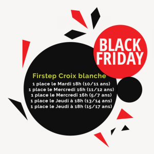 black friday firstep en anglais
