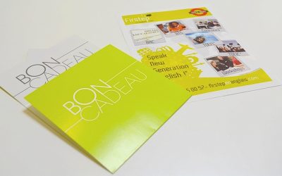 Offrez un bon cadeau Firstep en anglais pour Noël !